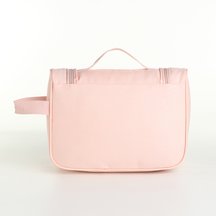 Косметичка-несессер на молнии, цвет розовый Косметичка-несессер на молнии, цвет розовый