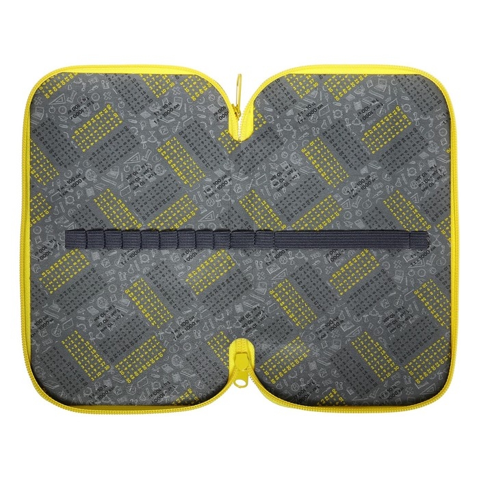 Пенал 2 секции, 125 х 205 х 40 мм, Calligrata 30П26/2  Пенал 2 секции, 125 х 205 х 40 мм, Calligrata 30П26/2 "Маска 2", ламинированный картон