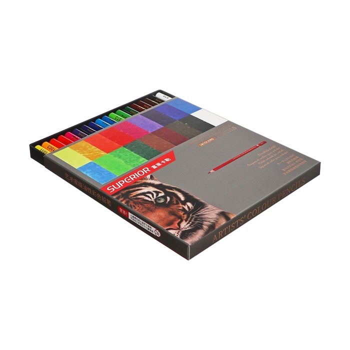 Карандаши масляные 18 цветов, в картонной коробке OCP-18 Карандаши масляные 18 цветов, в картонной коробке OCP-18