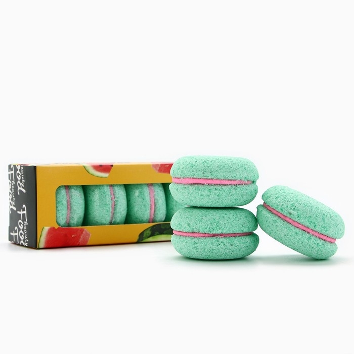 Подарочный набор косметики «Арбузный фреш», бомбочки для ванны, 4 х 50 г, BEAUTY FOOD Подарочный набор косметики «Арбузный фреш», бомбочки для ванны, 4 х 50 г, BEAUTY FOOD