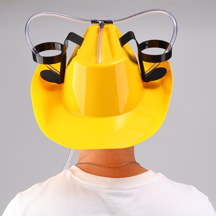 Каска под напитки ковбойская «Делу время»