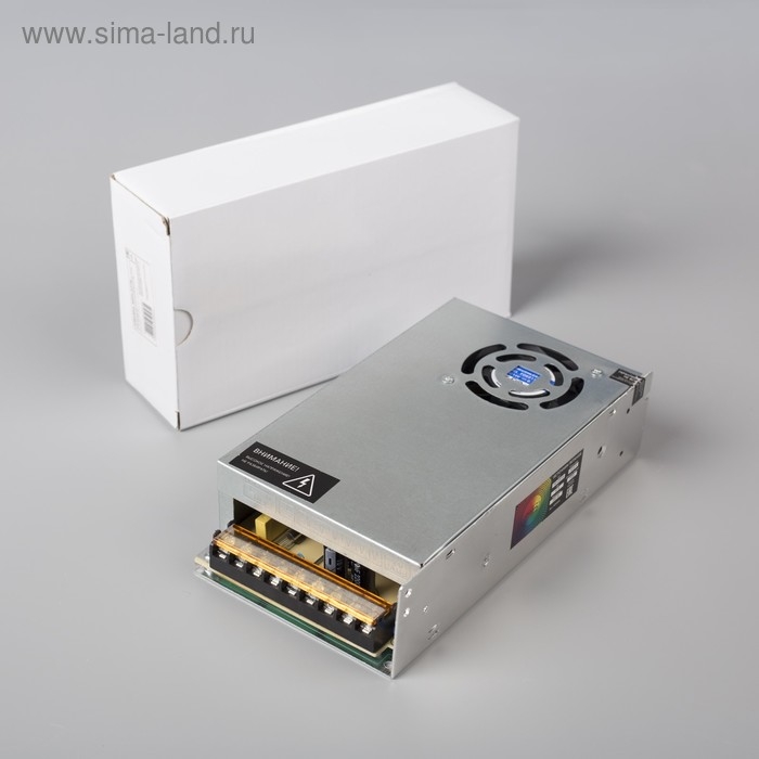 Блок питания Luazon Lighting для светодиодной ленты 12 В, 250 Вт, IP20 Блок питания Luazon Lighting для светодиодной ленты 12 В, 250 Вт, IP20