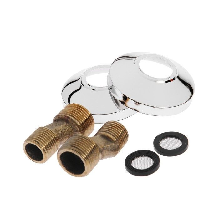 Смеситель для ванны Accoona A7140, однорычажный, излив 300 мм, с душевым набором, хром Смеситель для ванны Accoona A7140, однорычажный, излив 300 мм, с душевым набором, хром