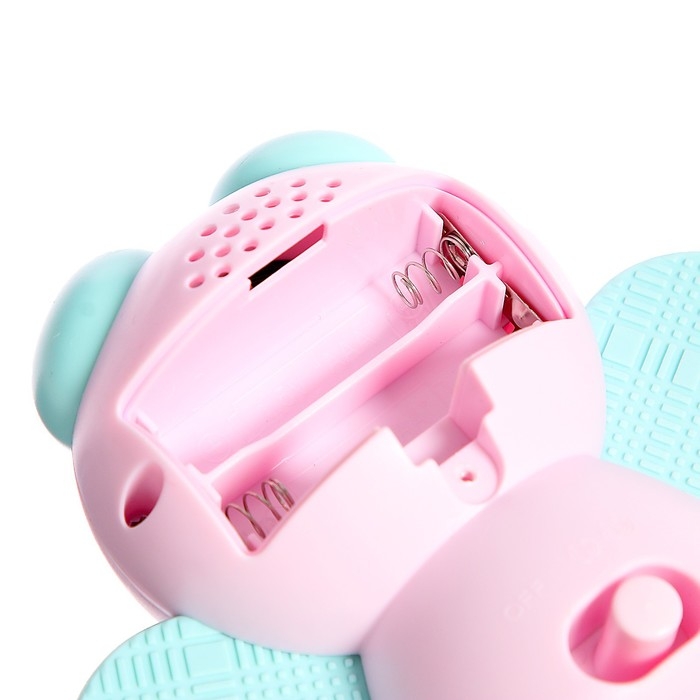 Музыкальная игрушка «Милый малыш», русская озвучка, свет, цвет розовый Музыкальная игрушка «Милый малыш», русская озвучка, свет, цвет розовый