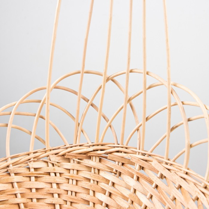 Корзина с веерообразной ручкой, D=27, 51см Корзина с веерообразной ручкой, D=27, 51см