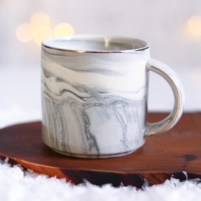 Новый год. Кружка керамическая «С новым годом», 350 мл Новый год. Кружка керамическая «С новым годом», 350 мл