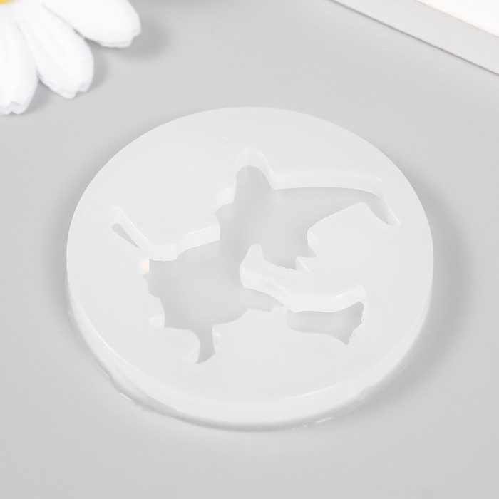 Молд силикон Молд силикон "Ведьмочка на метле" 1х6,5х6,5 см