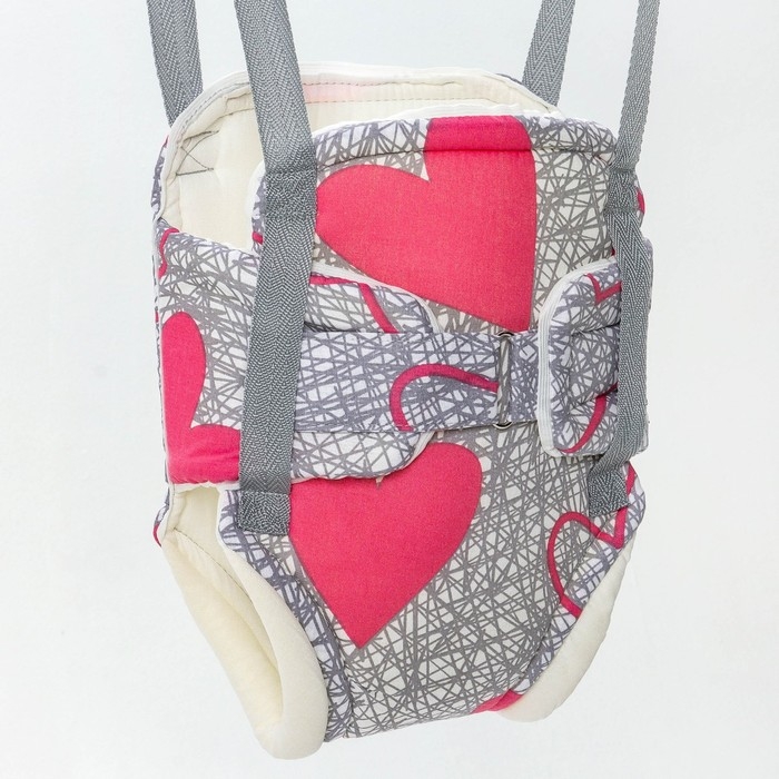 Прыгунки №1, 2в1 «Розовые сердечки» (прыгунки, качели, тарзанка) Прыгунки №1, 2в1 «Розовые сердечки» (прыгунки, качели, тарзанка)