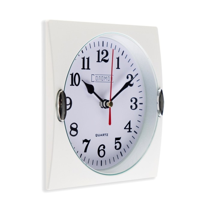 Часы настенные интерьерные Часы настенные интерьерные "Лаура", для дома и дачи, 15 х 15 см, d-13 см