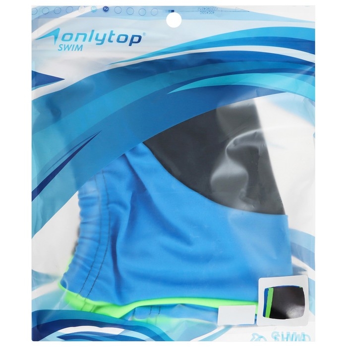 Плавки для плавания ONLYTOP, р. 48, цвет серый/зелёный/бирюзовый Плавки для плавания ONLYTOP, р. 48, цвет серый/зелёный/бирюзовый