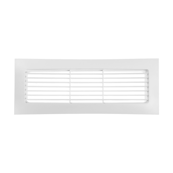 Решетка вентиляционная ZEIN, 60 х 204 мм, с фланцем, неразъемная Решетка вентиляционная ZEIN, 60 х 204 мм, с фланцем, неразъемная