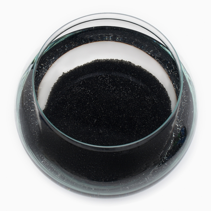 Песок кварцевый (0,1-0,2 мм) черный, 800 г Песок кварцевый (0,1-0,2 мм) черный, 800 г