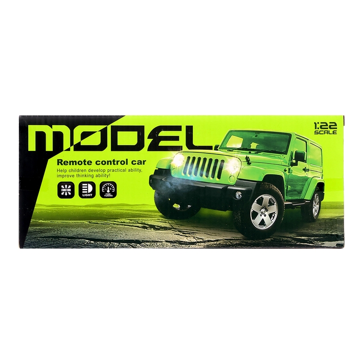 Джип радиоуправляемый «Крузер», работает от батареек, цвет бежевый Джип радиоуправляемый «Крузер», работает от батареек, цвет бежевый