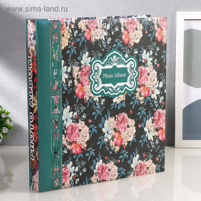 Фотоальбом на 400 фото 10х15 см Фотоальбом на 400 фото 10х15 см "Цветочная элегия" в коробке МИКС 34х31х5,5 см