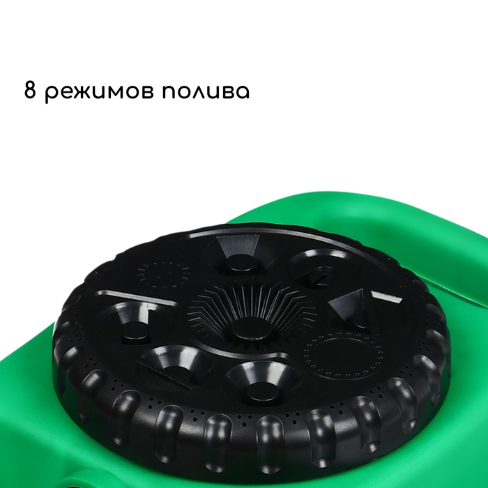 Распылитель-дождеватель, 8 режимов, под коннектор, Greengo Распылитель-дождеватель, 8 режимов, под коннектор, Greengo