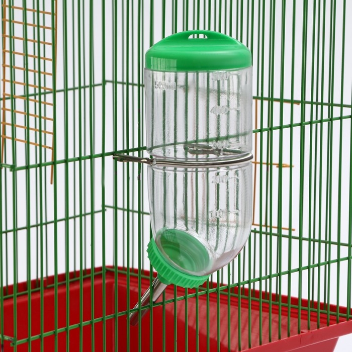 Поилка для грызунов, 500 мл, 20,5 х 5 см, зелёная Поилка для грызунов, 500 мл, 20,5 х 5 см, зелёная