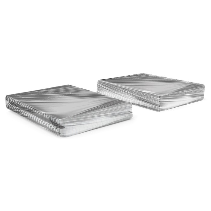 Тетрадь на спирали, 80 листов в клетку, ErichKrause Classic Words, пластиковая обложка, блок офсет 100% белизна, чёрная