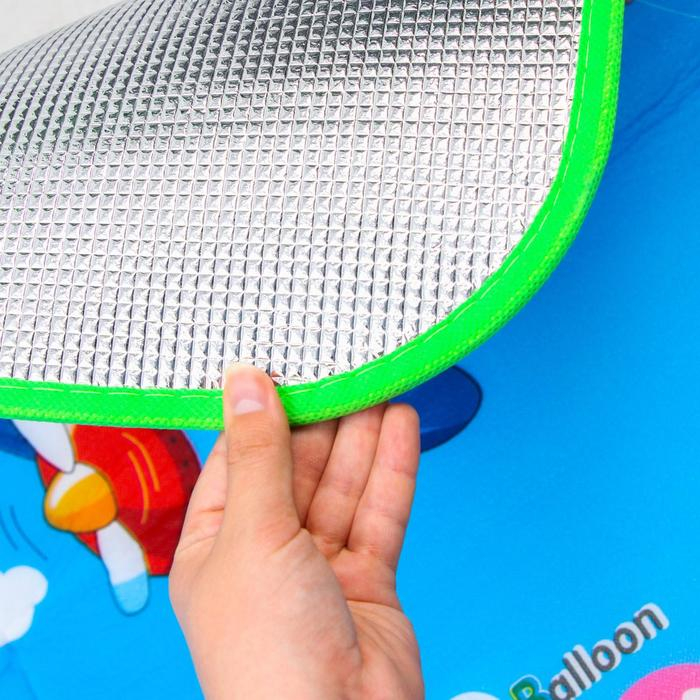 Игровой коврик для детей на фольгированной основе «Путешествие», размер 180х150x0,5 см, Крошка Я Игровой коврик для детей на фольгированной основе «Путешествие», размер 180х150x0,5 см, Крошка Я