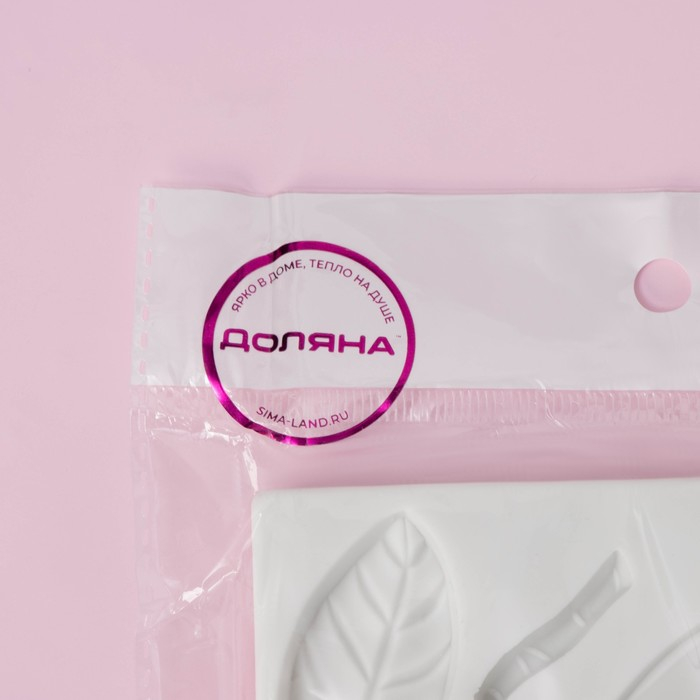 Молд Доляна «Магнолия», силикон, 19×11,3×1,2 см, цвет белый Молд Доляна «Магнолия», силикон, 19×11,3×1,2 см, цвет белый