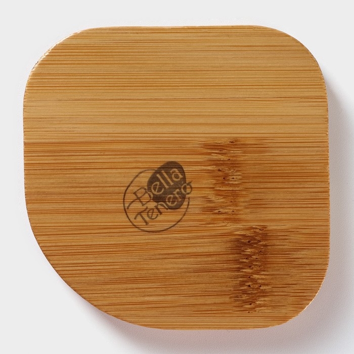 Набор фарфоровый для специй на бамбуковой подставке BellaTenero «Зайцы», 3 предмета: солонка 50 мл, перечница 20 мл, подставка, цвет белый и чёрный Набор фарфоровый для специй на бамбуковой подставке BellaTenero «Зайцы», 3 предмета: солонка 50 мл, перечница 20 мл, подставка, цвет белый и чёрный