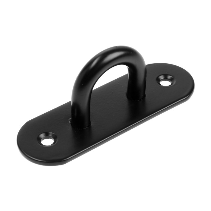 Кронштейн ТУНДРА для крепления тросов 4 см, цвет черный Кронштейн ТУНДРА для крепления тросов 4 см, цвет черный