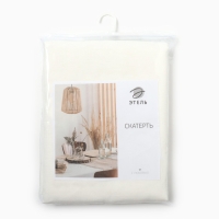 Скатерть Этель Кitchen linen 176х176 см, 100% лён 240 г/м2