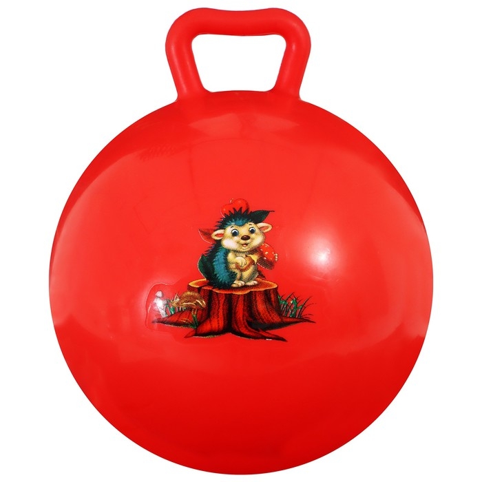 Мяч детский с ручками, d=15 см, цвет МИКС Мяч детский с ручками, d=15 см, цвет МИКС