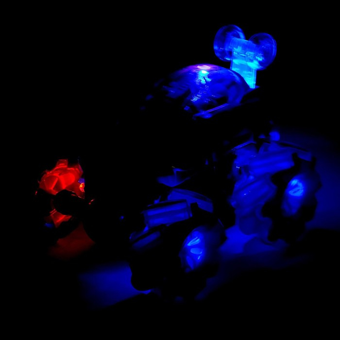 Перевёртыш радиоуправляемый «Скорость», работает от батареек, 27 MHz, световые эффекты, МИКС Перевёртыш радиоуправляемый «Скорость», работает от батареек, 27 MHz, световые эффекты, МИКС