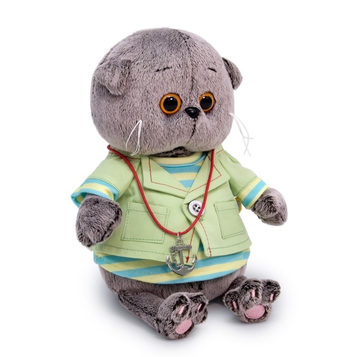 Мягкая игрушка «Басик Baby в морском костюме», 20 см Мягкая игрушка «Басик Baby в морском костюме», 20 см