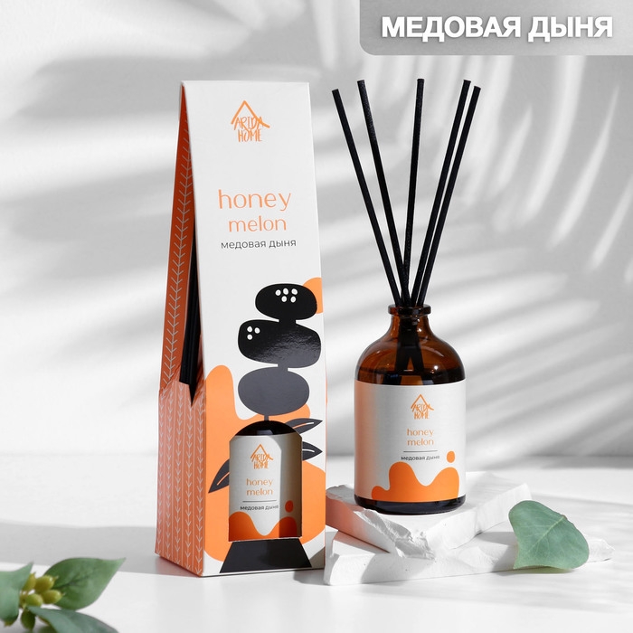Диффузор ароматический Медовая дыня 100 мл Диффузор ароматический Медовая дыня 100 мл