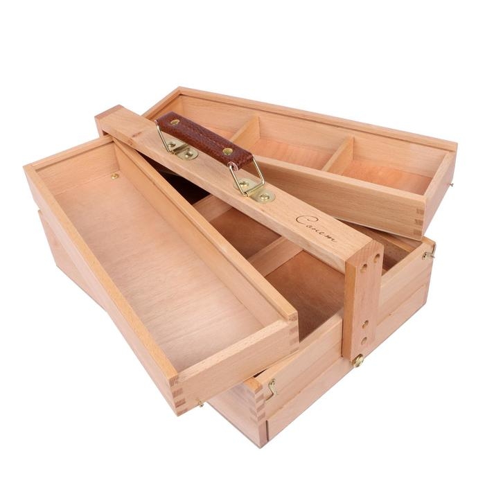 Ящик художника, 360 х 235 х 15 мм, ЗХК Ящик художника, 360 х 235 х 15 мм, ЗХК "Сонет", бук, 1601271-3