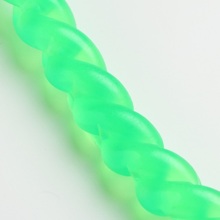 Игрушка Игрушка "Плетенка" большая, 29 см, каучук, зелёная