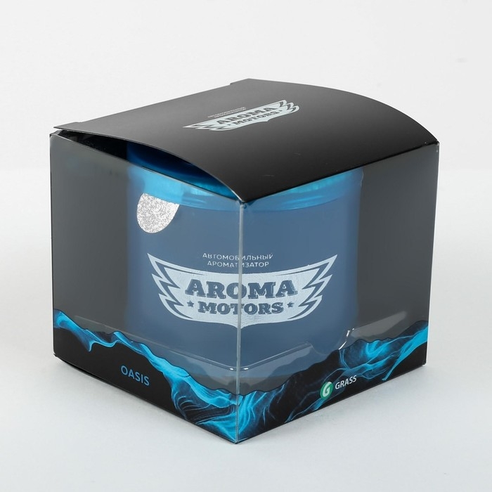 Ароматизатор гелевый Grass «Aroma Motors» OASIS, 100 мл Ароматизатор гелевый Grass «Aroma Motors» OASIS, 100 мл