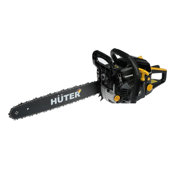 Бензопила Huter BS-52M, 2Т, 2.8 кВт, 3.8 л.с., 18 Бензопила Huter BS-52M, 2Т, 2.8 кВт, 3.8 л.с., 18", шаг 0.325", паз 1.5 мм, 72 зв.