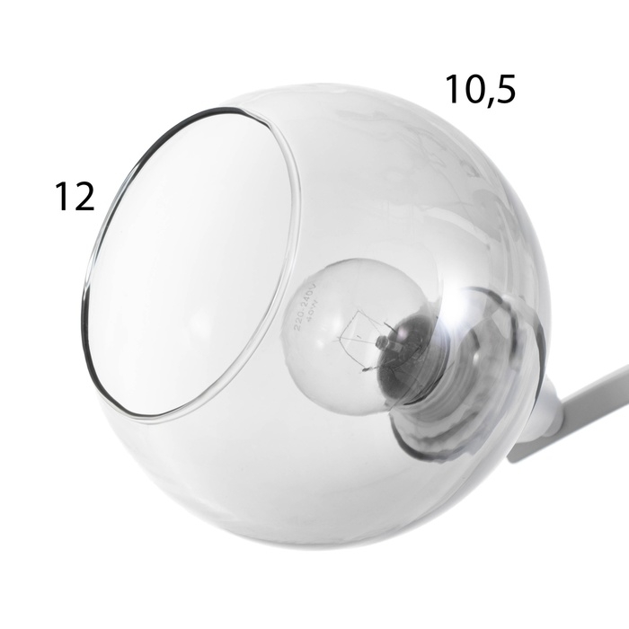 Люстра Люстра "Флоренция" 3х60Вт Е27 Белый 49х20х28см