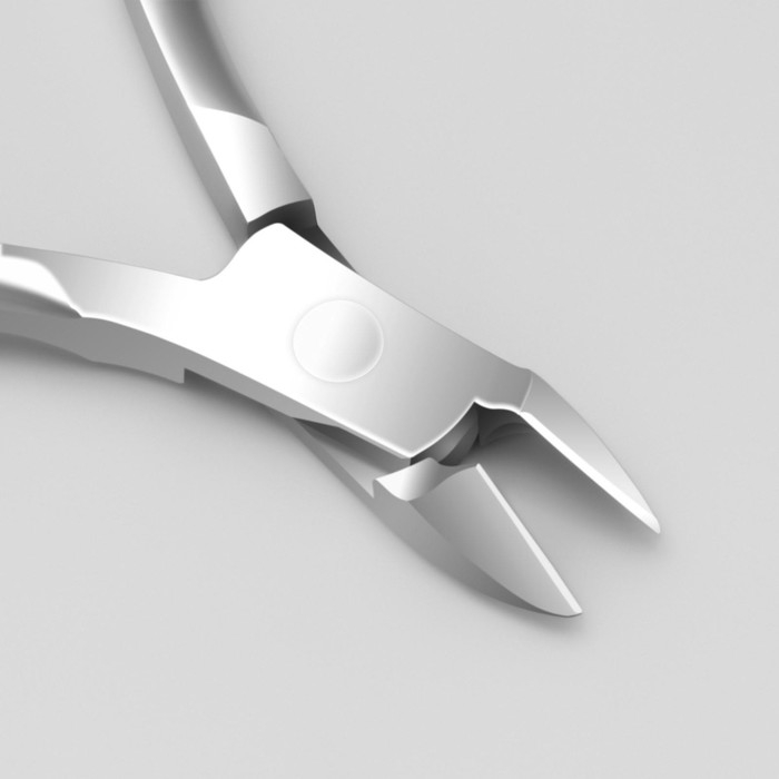 Кусачки маникюрные для кутикулы, пружинное соединение, 9,5 см, длина лезвия - 9 мм, цвет серебристый Кусачки маникюрные для кутикулы, пружинное соединение, 9,5 см, длина лезвия - 9 мм, цвет серебристый