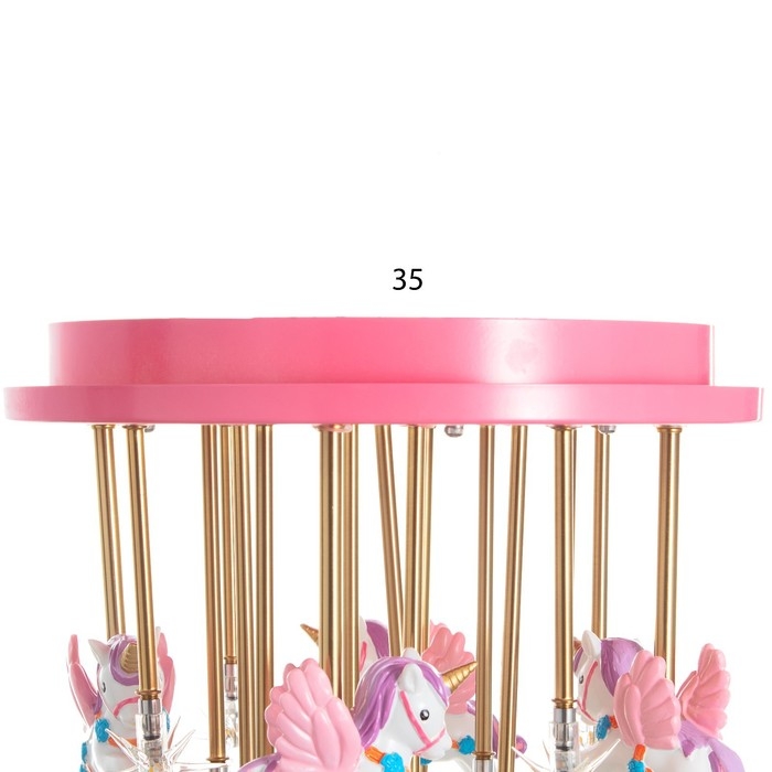 Люстра Люстра "Карусель" 13хG9 40Вт розовый 50х50х30 см BayerLux