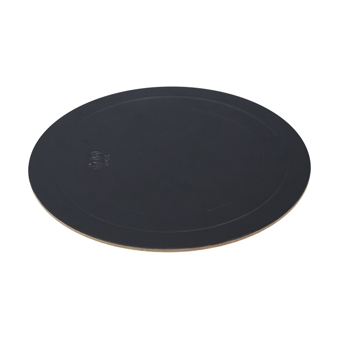 Подложка усиленная 24 см, черно - белая, 3,2 мм, набор 10 шт Подложка усиленная 24 см, черно - белая, 3,2 мм, набор 10 шт