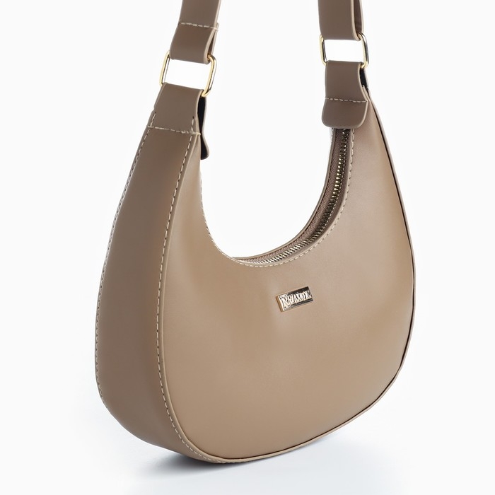 Сумка женская из искусственной кожи, 22х23х6 см, коричневый цвет Сумка женская из искусственной кожи, 22х23х6 см, коричневый цвет