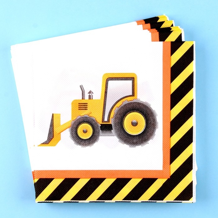 Салфетки бумажные «Спецтехника», 33х33 см, набор 20 шт. Салфетки бумажные «Спецтехника», 33х33 см, набор 20 шт.