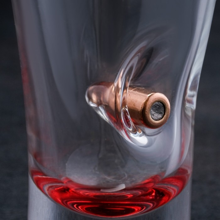 Стопки "Непробиваемые. Лакмикс", 3 шт., с пулей