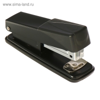 Степлер ErichKrause Quadro, № 24/6, до 30 листов, чёрный