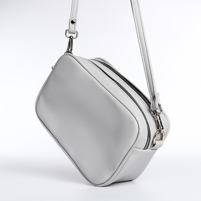 Сумка женская через плечо TEXTURA, маленький размер, цвет серый Сумка женская через плечо TEXTURA, маленький размер, цвет серый