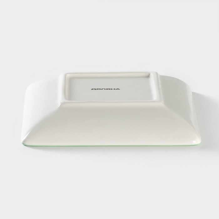 Блюдо сервировочное Доляна «Флора и Фауна», 15×15×3 см