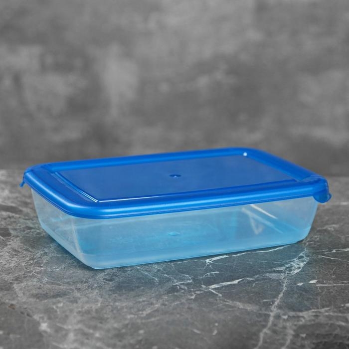 Контейнер пищевой «Лайт», 450 мл, цвет прозрачный, крышка МИКС Контейнер пищевой «Лайт», 450 мл, цвет прозрачный, крышка МИКС