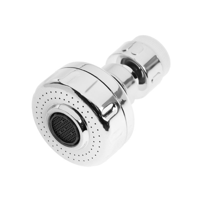 Аэратор ZEIN Z3593, поворотный, на шарнире, с регулировкой потока, 2 режима, хром Аэратор ZEIN Z3593, поворотный, на шарнире, с регулировкой потока, 2 режима, хром