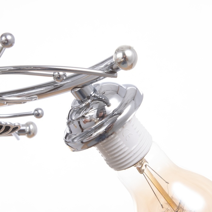 Люстра Люстра "Гита" бп 5х40Вт Е27 Хром МОДЕЛЬ: 2800104