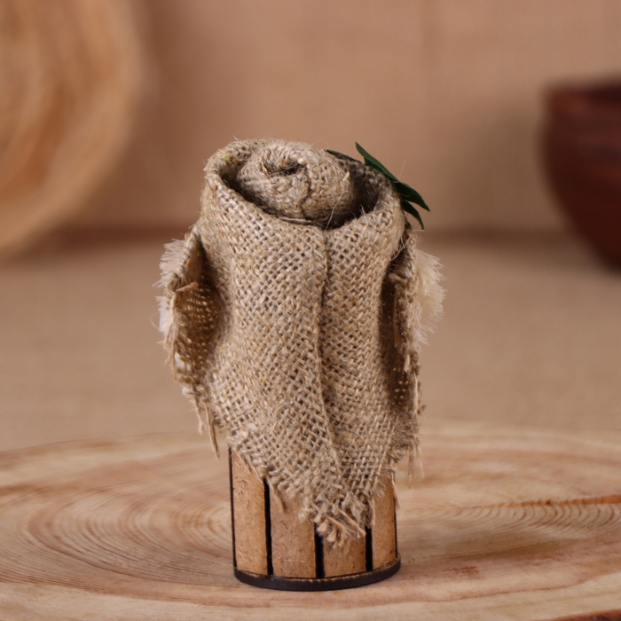 Оберег-домовой Оберег-домовой "Банник, в колпаке", малый, 17х12х10 см