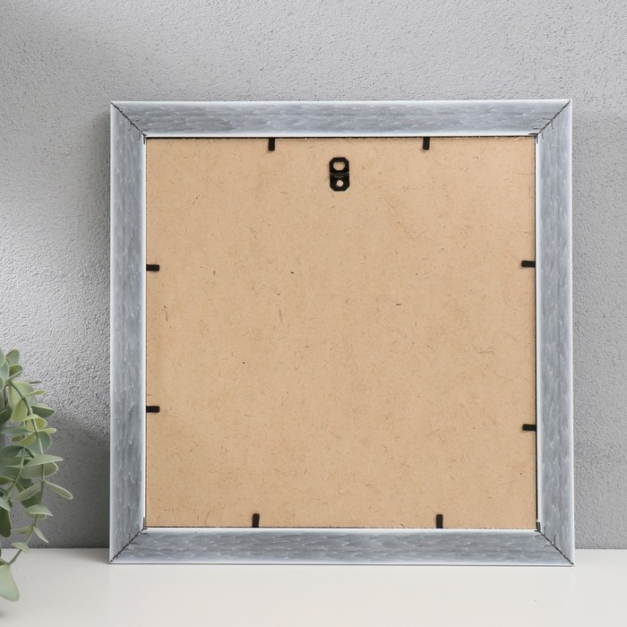 Фоторамка пластик Фоторамка пластик "МИРАМ" 25х25 см белый (пластиковый экран)