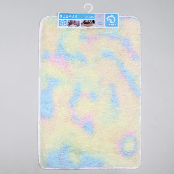 Коврик для ванной Доляна «Пушистик. Единорог», 50×80 см Коврик для ванной Доляна «Пушистик. Единорог», 50×80 см